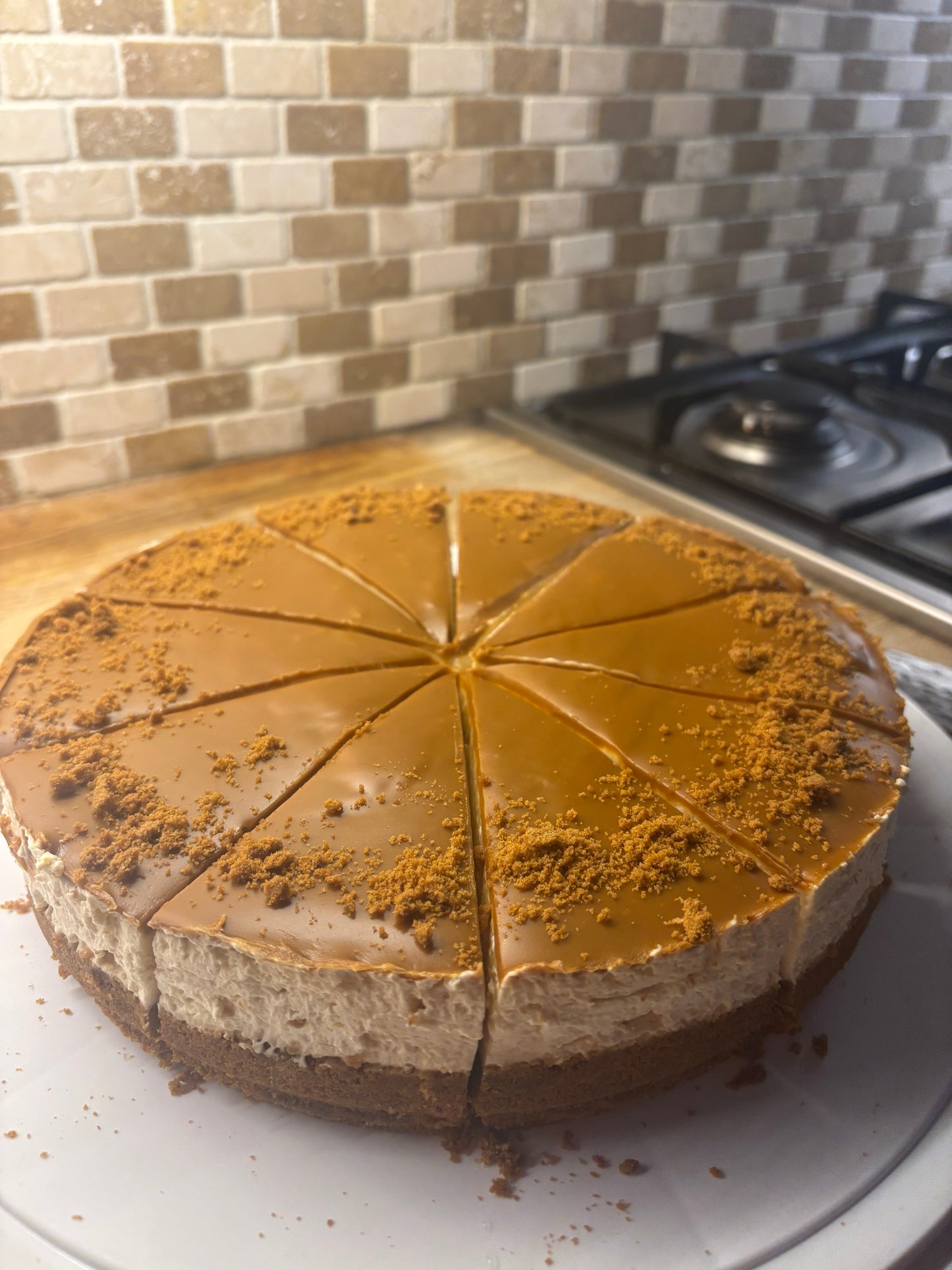 The Biscoff Cheesecake